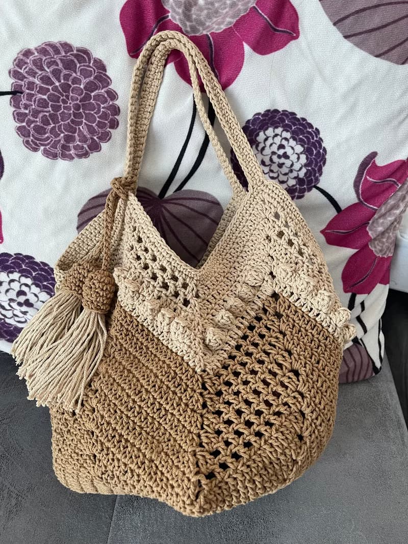 Granny Square Bag,Hand Bag