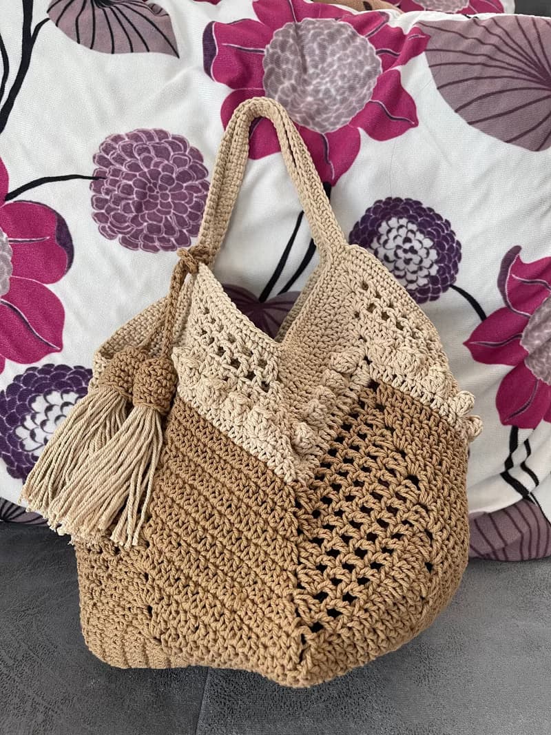 Granny Square Bag,Hand Bag