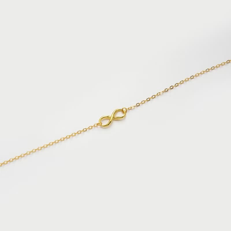 藏寶箱金飾 9999黃金純金 無限大 愛無限 錢財無限 手鍊 手環