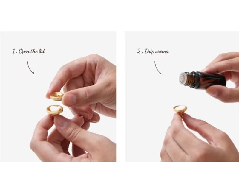 ALMA Aroma Pins -leaf-