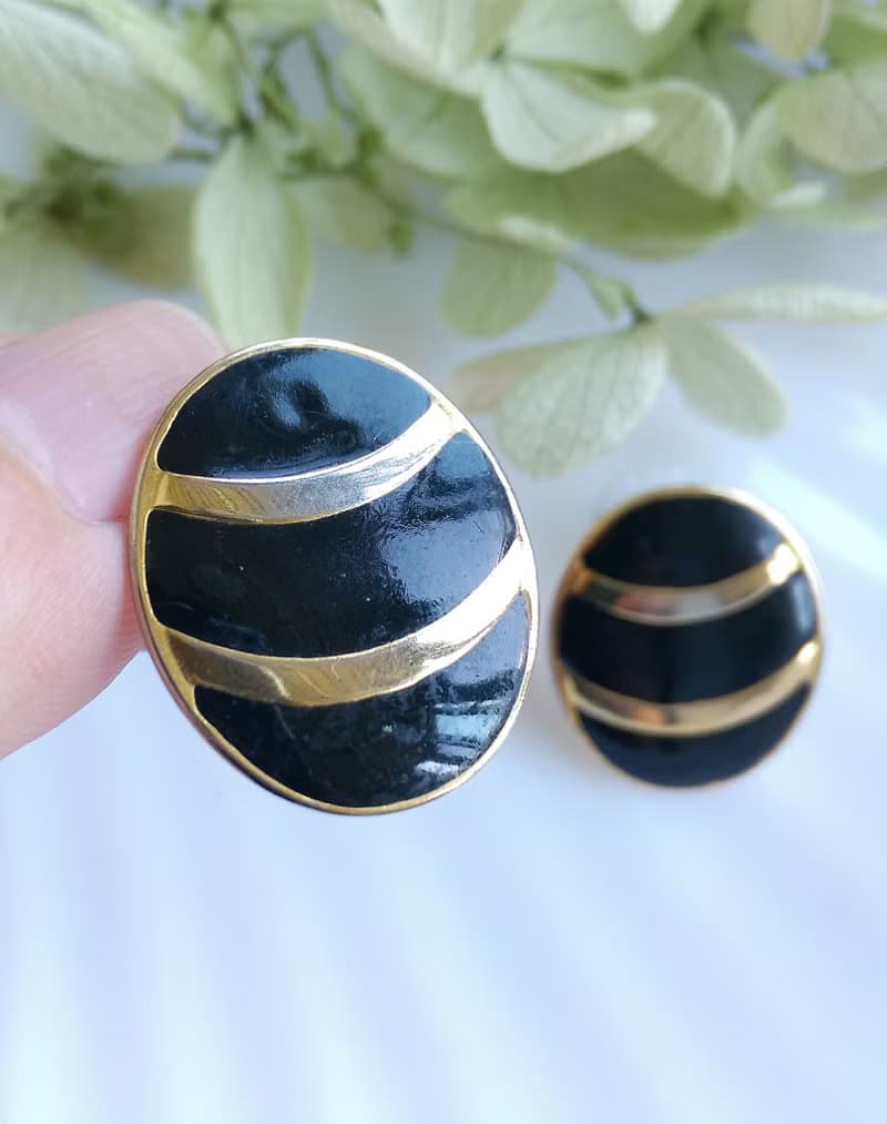 Vintage Jewelry 西洋古董飾品 復古 簡約  針式耳環