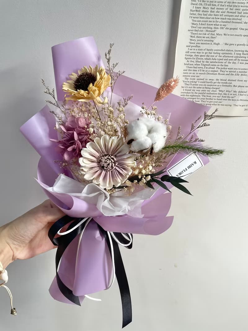 非洲菊 畢業花束 向日葵花束 畢業 生日花束 情人節花束 七夕花束