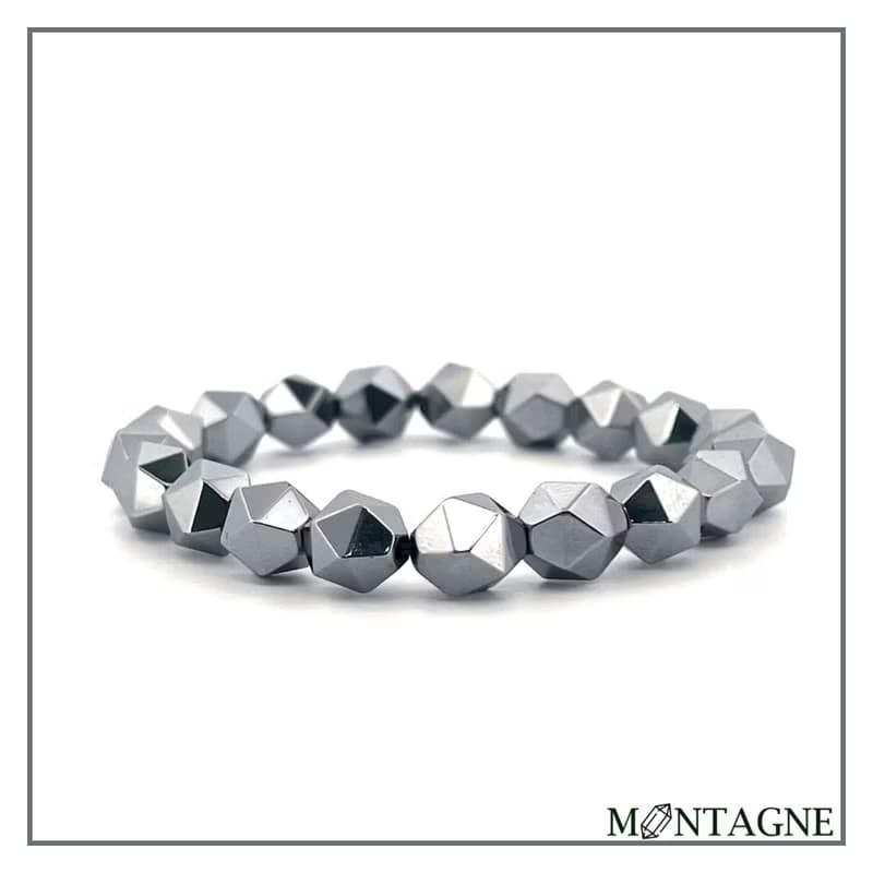 【Montagne】切角太赫茲手鍊(男女款)