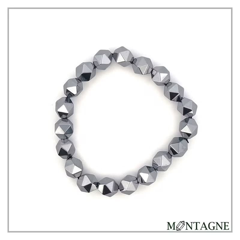 【Montagne】切角太赫茲手鍊(男女款)