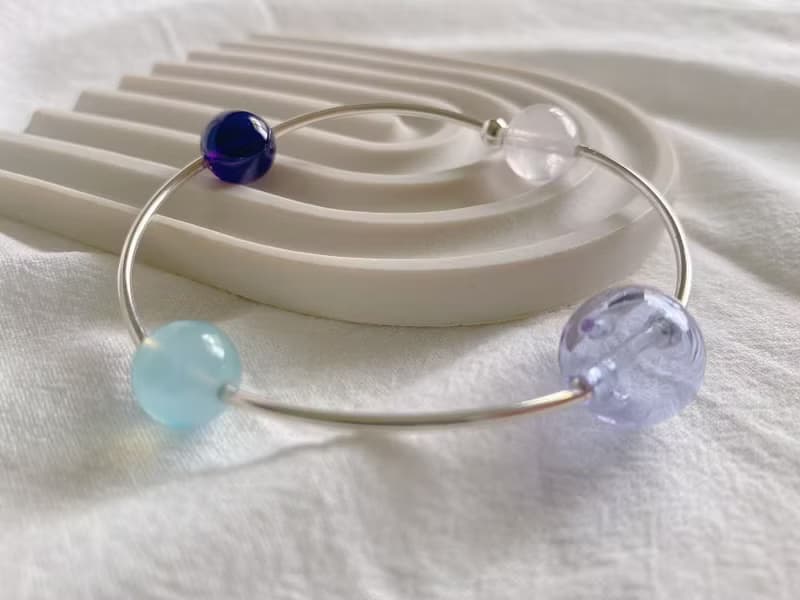 【Cinnamonmon 希娜夢夢】夜光銀河 Lunar Gleam 純銀手鍊