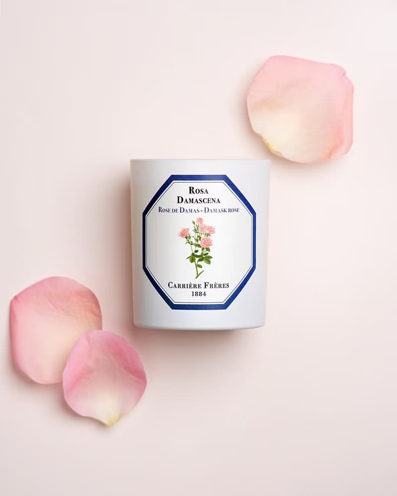 Carrière Frères 大馬士革玫瑰香氛蠟燭