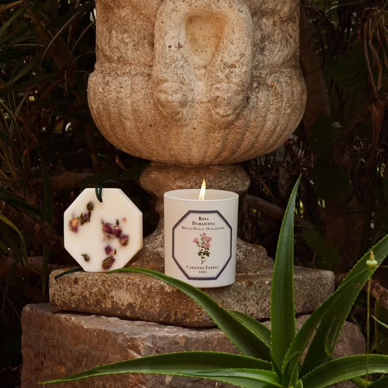 Carrière Frères 大馬士革玫瑰香氛蠟燭