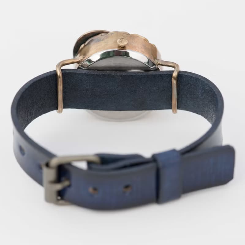 暮的月亮 手錶  M 淡藍色