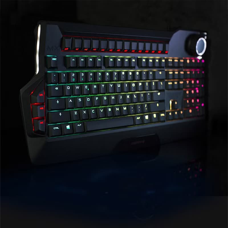 【免運特惠】CHERRY MX9.0背光RGB魔獸世界游戲機械鍵盤