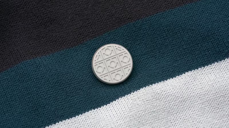 方圓花磚水泥胸針| 質感與生活的台灣味