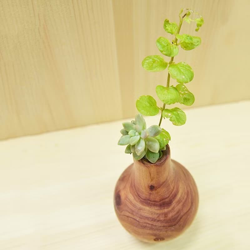 滾動花器-龍柏 小盆器、全方位360度的擺放