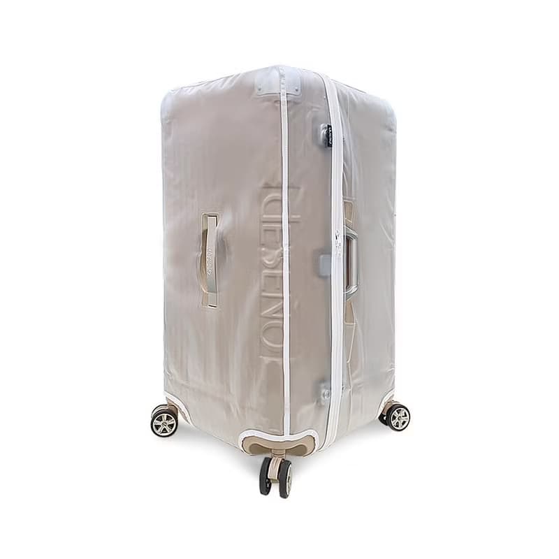 【Deseno笛森諾】尊爵魔力鋁框胖胖箱專屬 30吋 霧面箱套-白