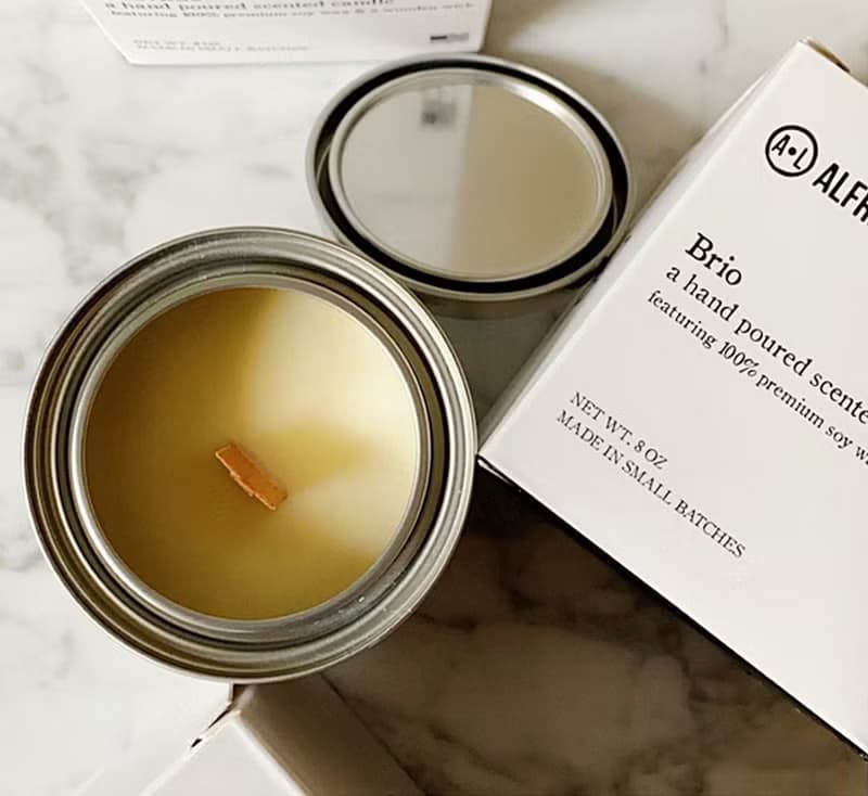 Alfred Lane Gusto Soy Wax Candle興致大豆木芯香氛蠟燭
