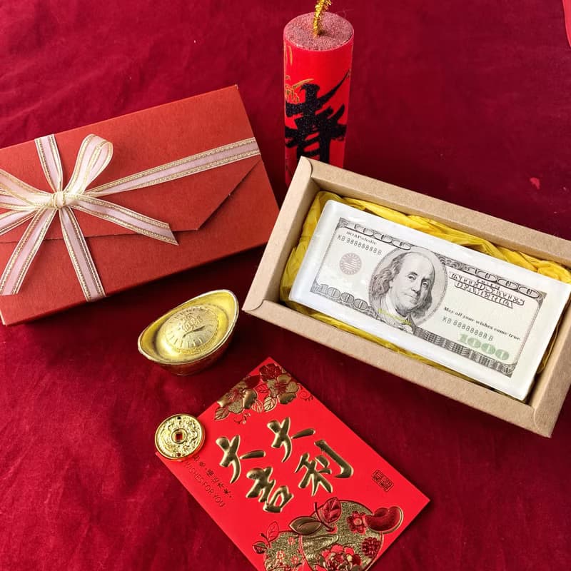 【手皂哈克】萬元鈔票皂 禮盒包裝 萬元台幣 千元美金