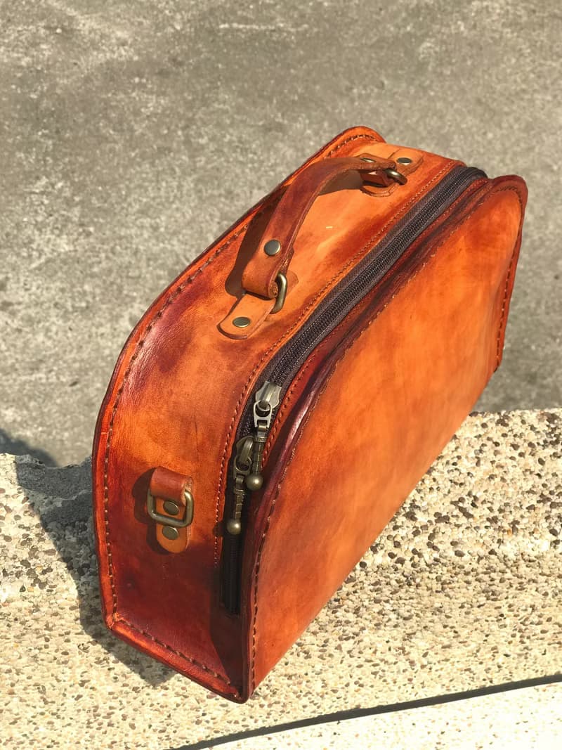 Sienna(皮箱系列)圓角吐司皮箱