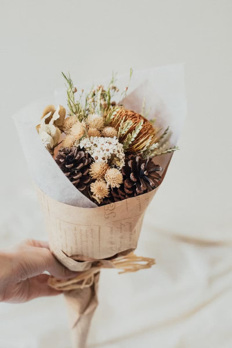 Fleurir朵朵時光   畢業花束 情人節限定乾燥花束不凋花花束花禮