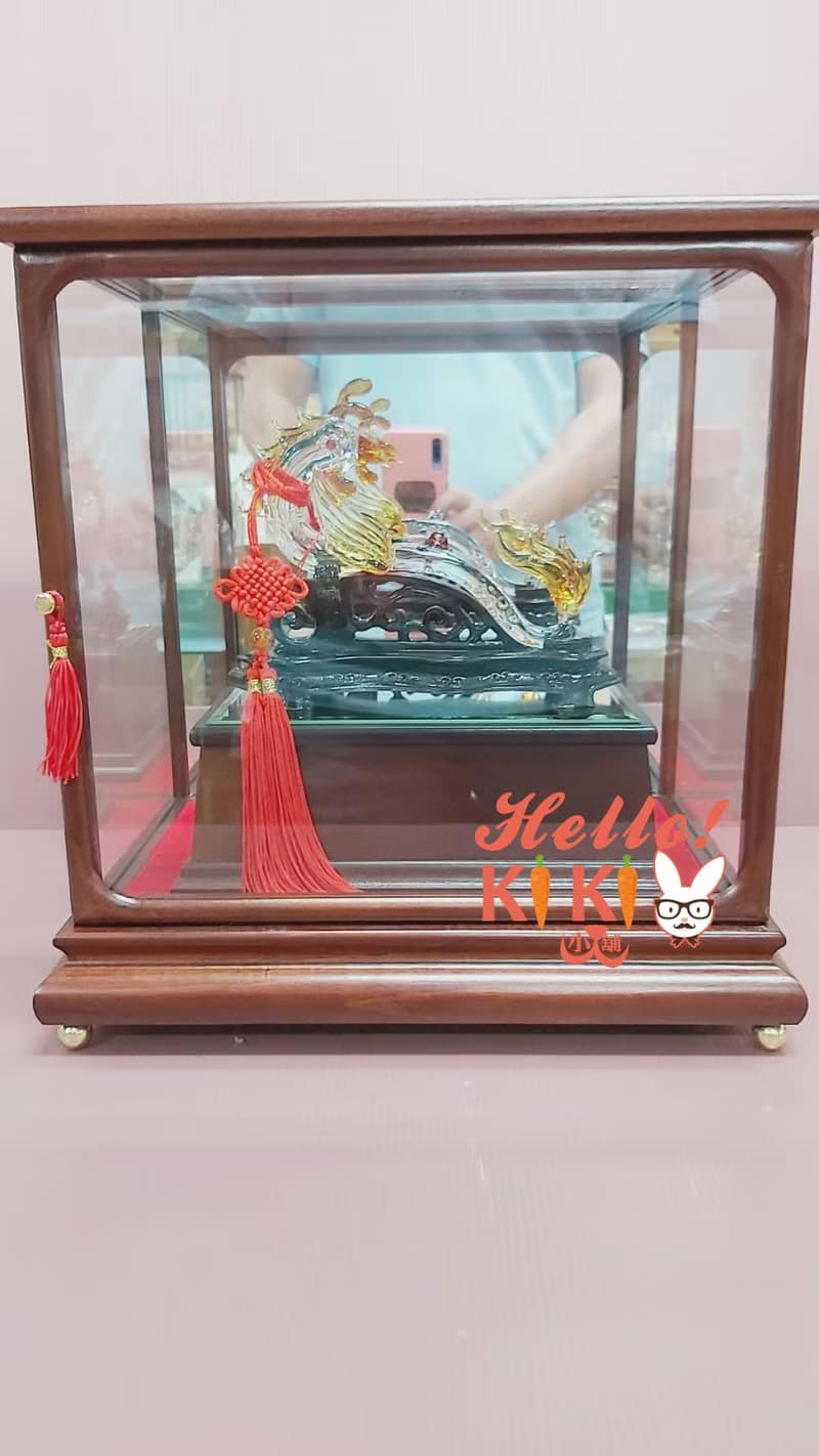 琉璃 鳳凰如意 升遷送禮 退休送禮 開幕送禮 新婚送禮 新居送禮