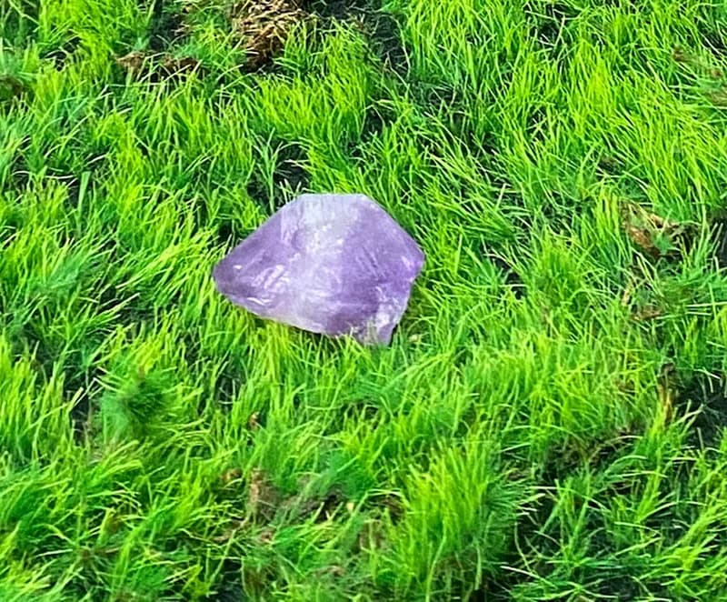 天然可愛夢幻漸層紫骨幹水晶 紫水晶 療癒 招財 智慧 財運 開運