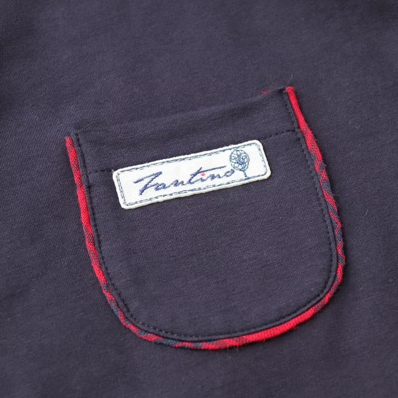 英倫風雙層紗格紋居家服-綠