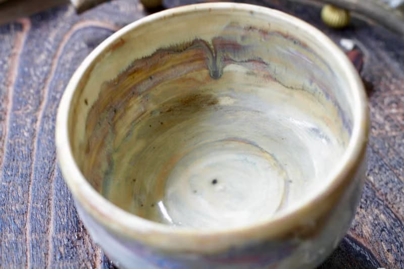雲上之城手拉坏陶碗/茶碗/抹茶碗