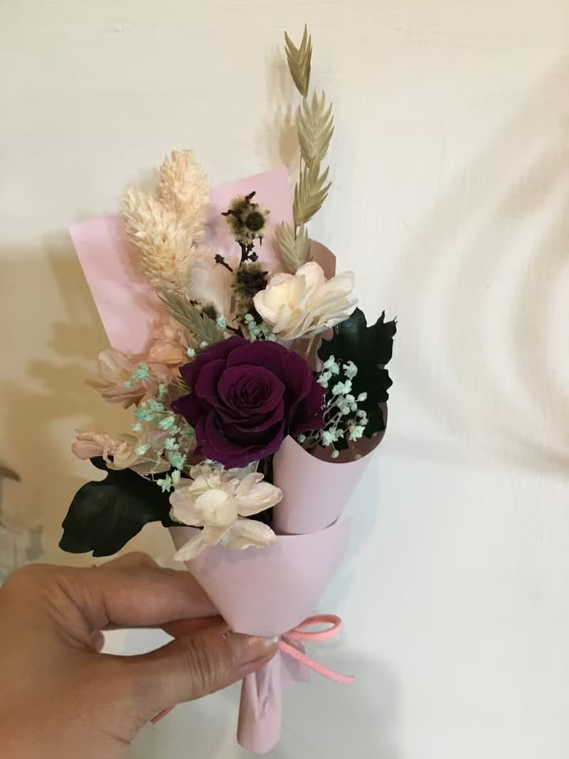 【不凋花迷你花束】不凋花/花束/ 情人節/畢業/交換禮物