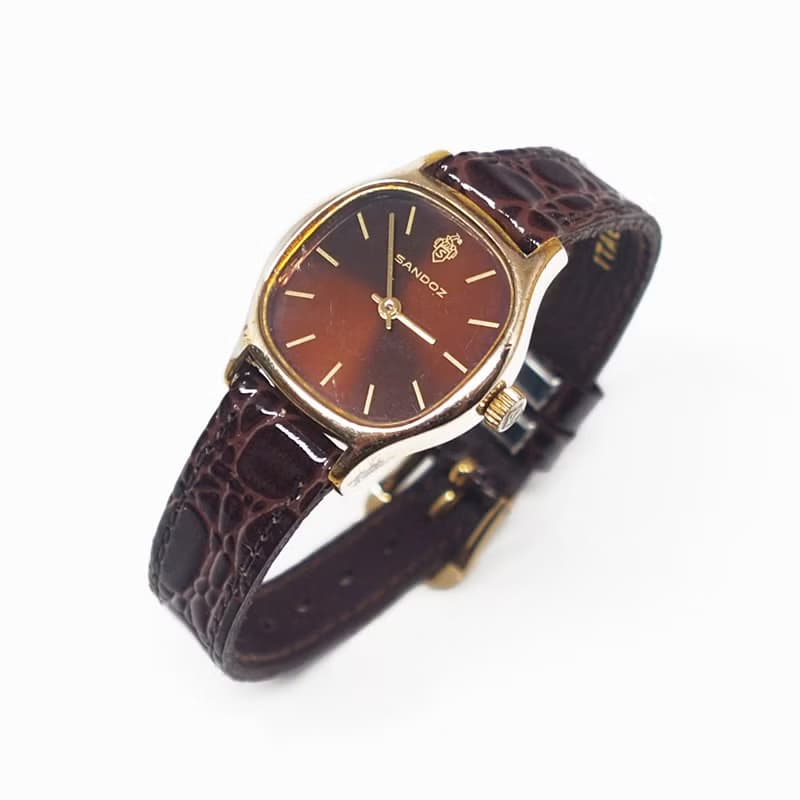 瑞士山度士SANDOZ 古董 機械錶