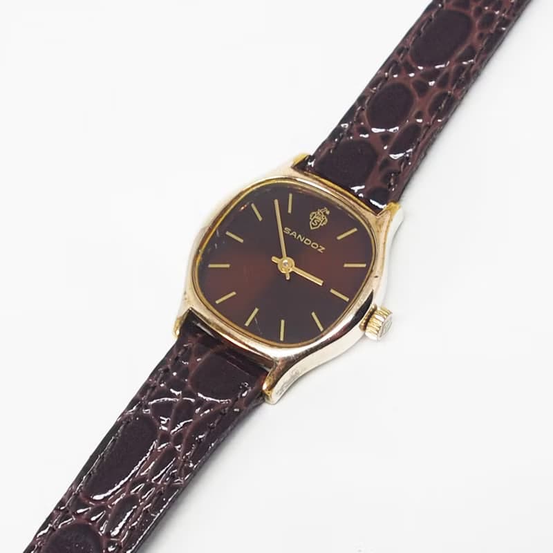 瑞士山度士SANDOZ 古董 機械錶
