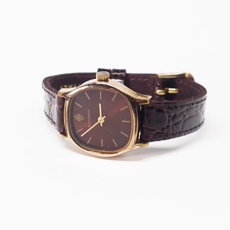 瑞士山度士SANDOZ 古董 機械錶