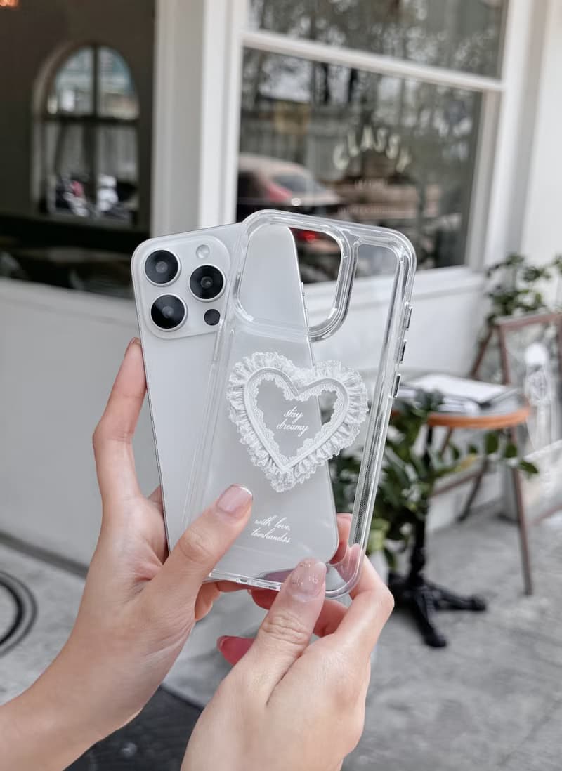 Stay Dreamy 透明iPhone手機殼