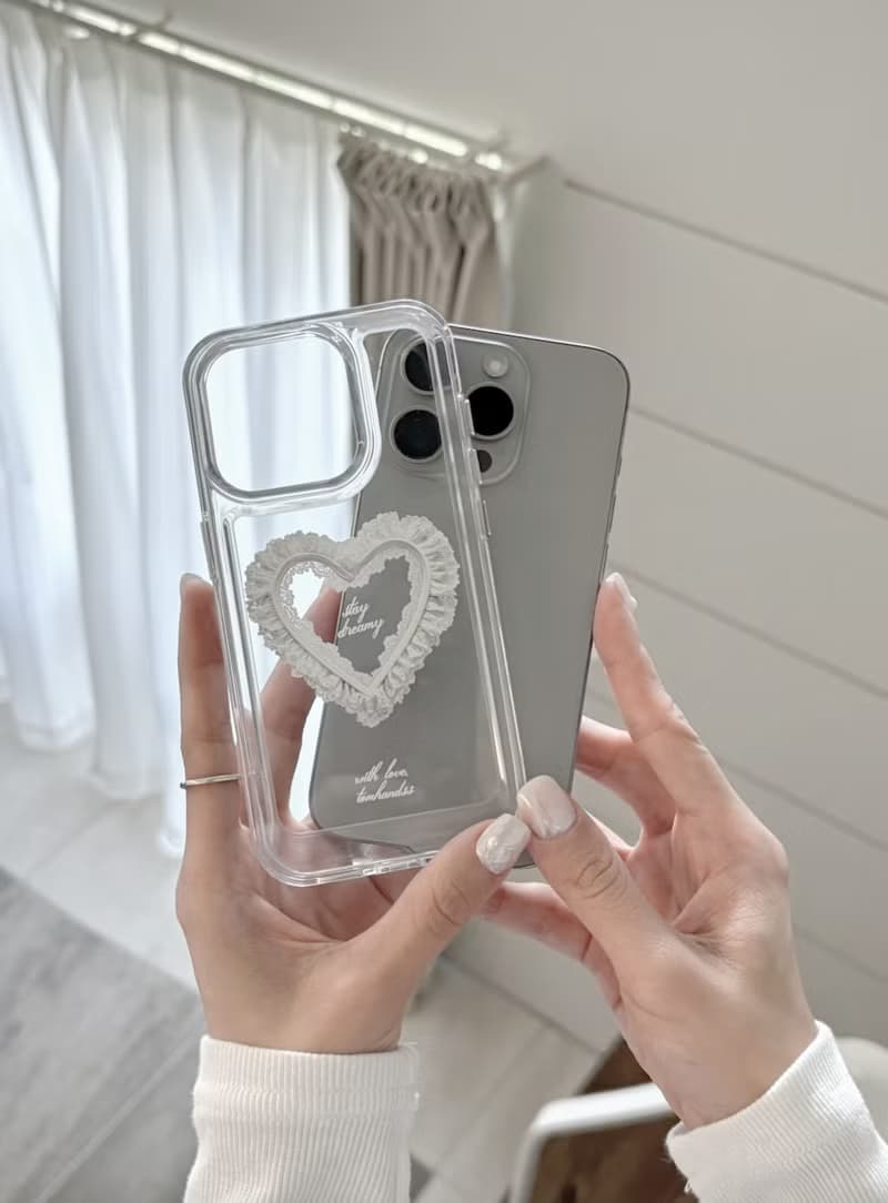 Stay Dreamy 透明iPhone手機殼