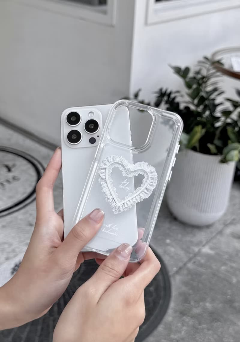 Stay Dreamy 透明iPhone手機殼