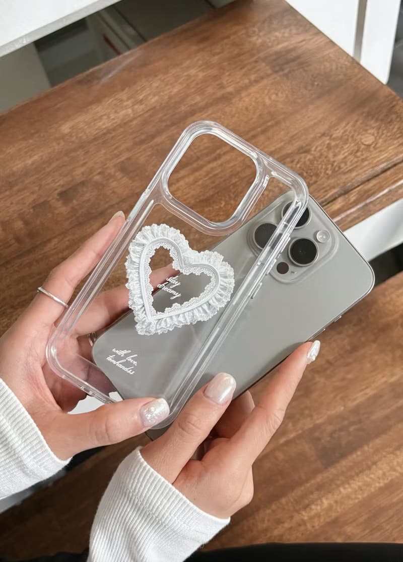 Stay Dreamy 透明iPhone手機殼