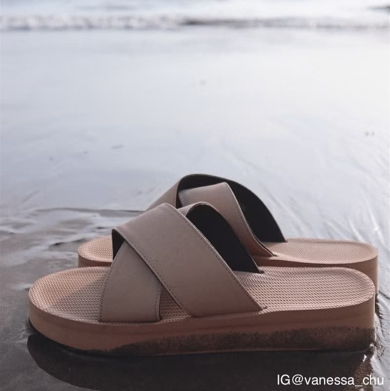 indosole CROSS Platform 環保拖鞋 沙漠棕 女