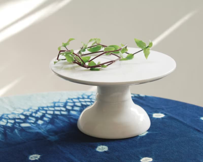 【日常瓷器】白瓷高腳平盤/6吋蛋糕盤/高腳壺承