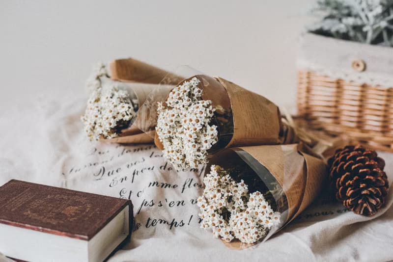 Fleurir朵朵時光 Bonjour優雅花束 畢業快樂乾燥捧花 畢業花束