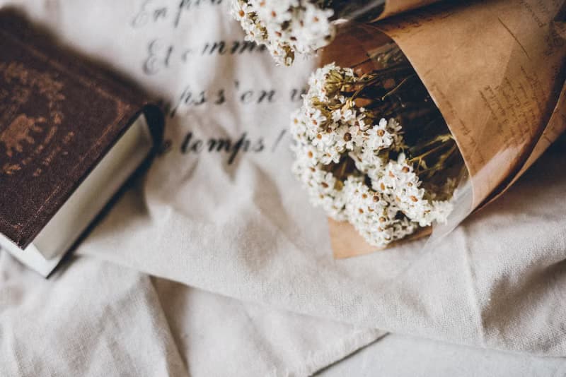 Fleurir朵朵時光 Bonjour優雅花束 畢業快樂乾燥捧花 畢業花束