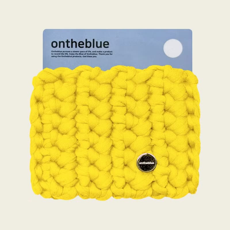 ontheblue card case _ yellow