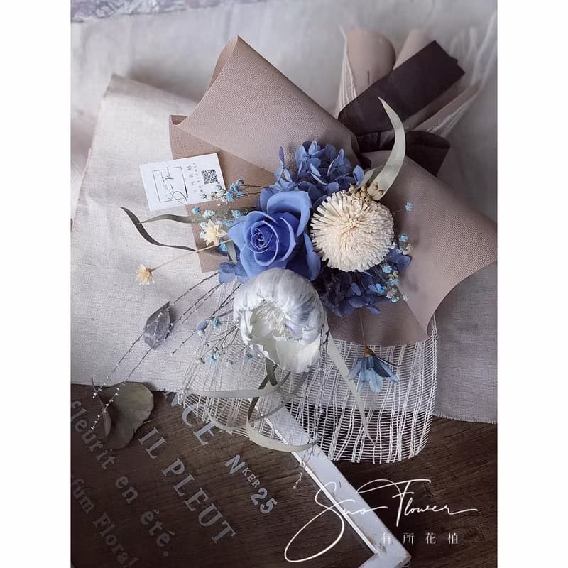 不凋花花束/告白花束/求婚花束/生日禮物/畢業花束