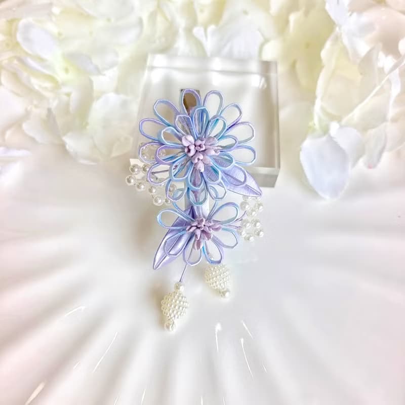 春夏 雛菊髮夾 小清新髮夾   胸針 纏花 春仔花