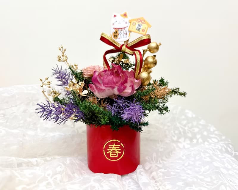 2025 迎春花禮|新年禮物|開幕盆花|祝賀花禮|香氛桌花
