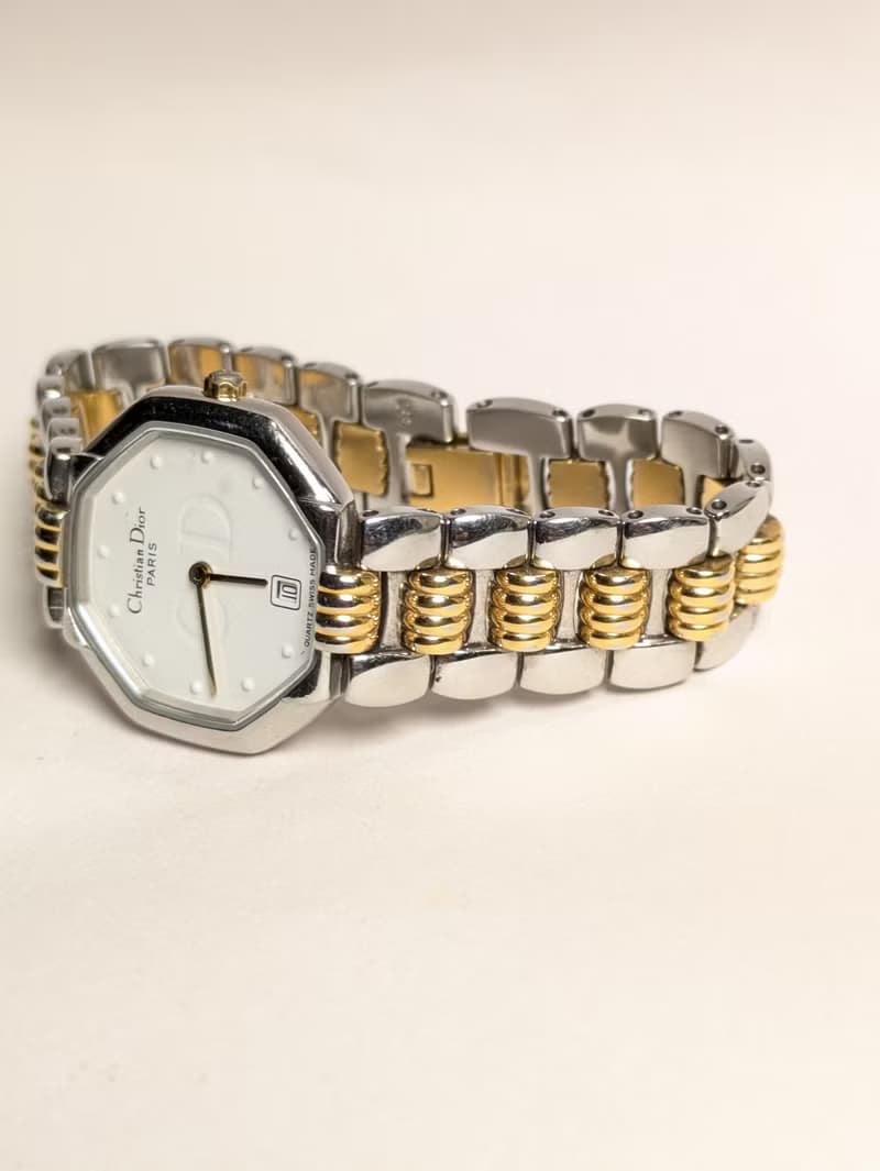 DIOR vintage quartz watch 中古石英錶