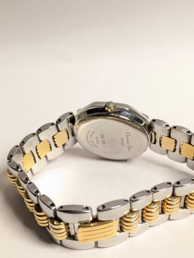 DIOR vintage quartz watch 中古石英錶