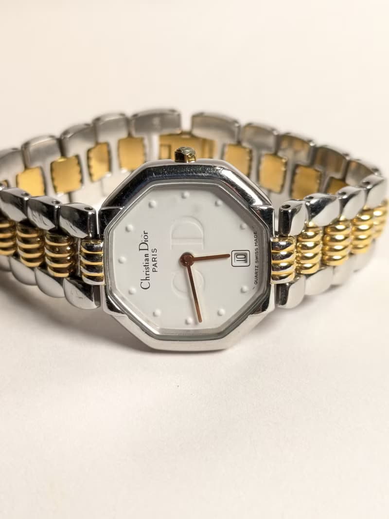 DIOR vintage quartz watch 中古石英錶