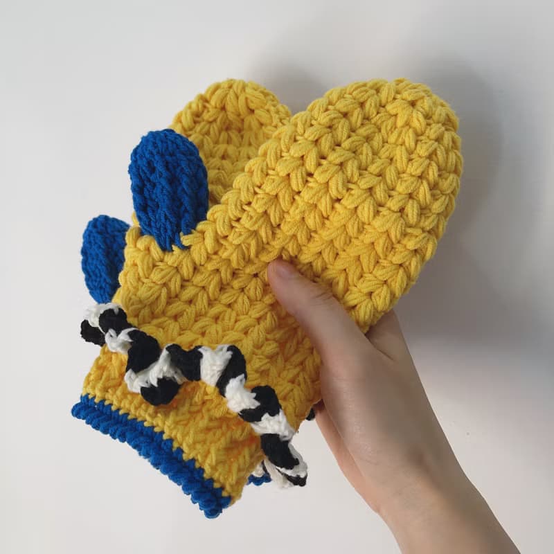 鉤織可愛手套2025 母親節 母親節禮物