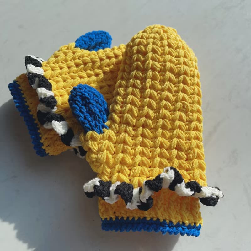 鉤織可愛手套2025 母親節 母親節禮物