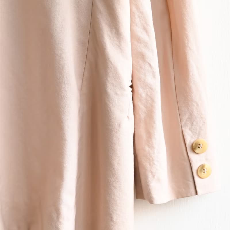 【蛋植物古著】石膏雕塑薄毛古著西裝外套