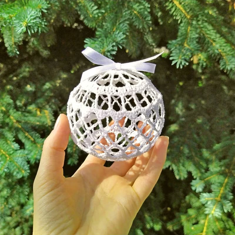 Christmas ball ornaments for tree decorations, Christmas baubles set Gift box