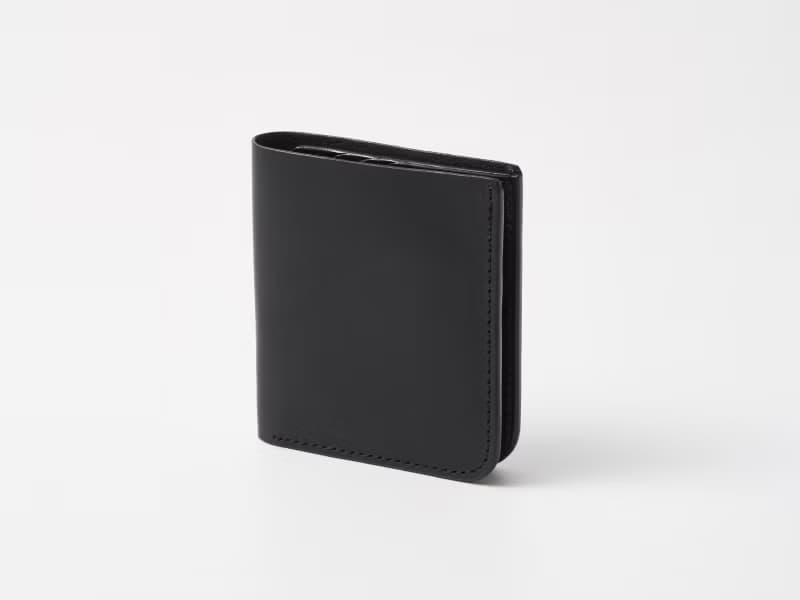 淵雀南北短夾 NS Wallet / 黑色 Black