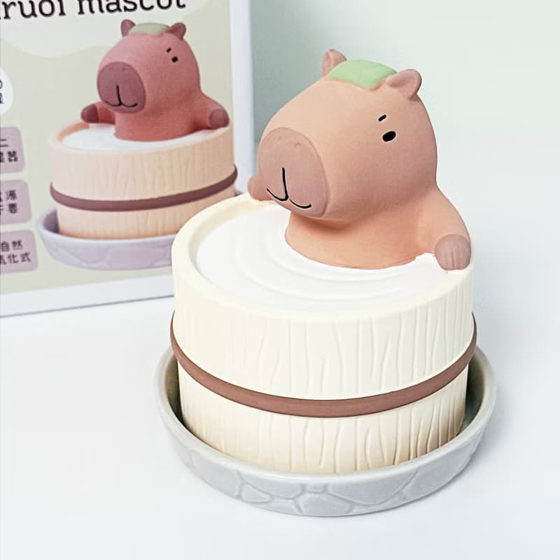 日本Decole 自然氣化加濕器 - 快樂風呂桶