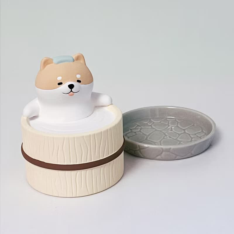 日本Decole 自然氣化加濕器 - 快樂風呂桶